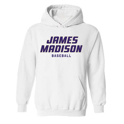 JMU - NCAA Baseball : Will Haacke - Classic Shersey Hooded Sweatshirt-0