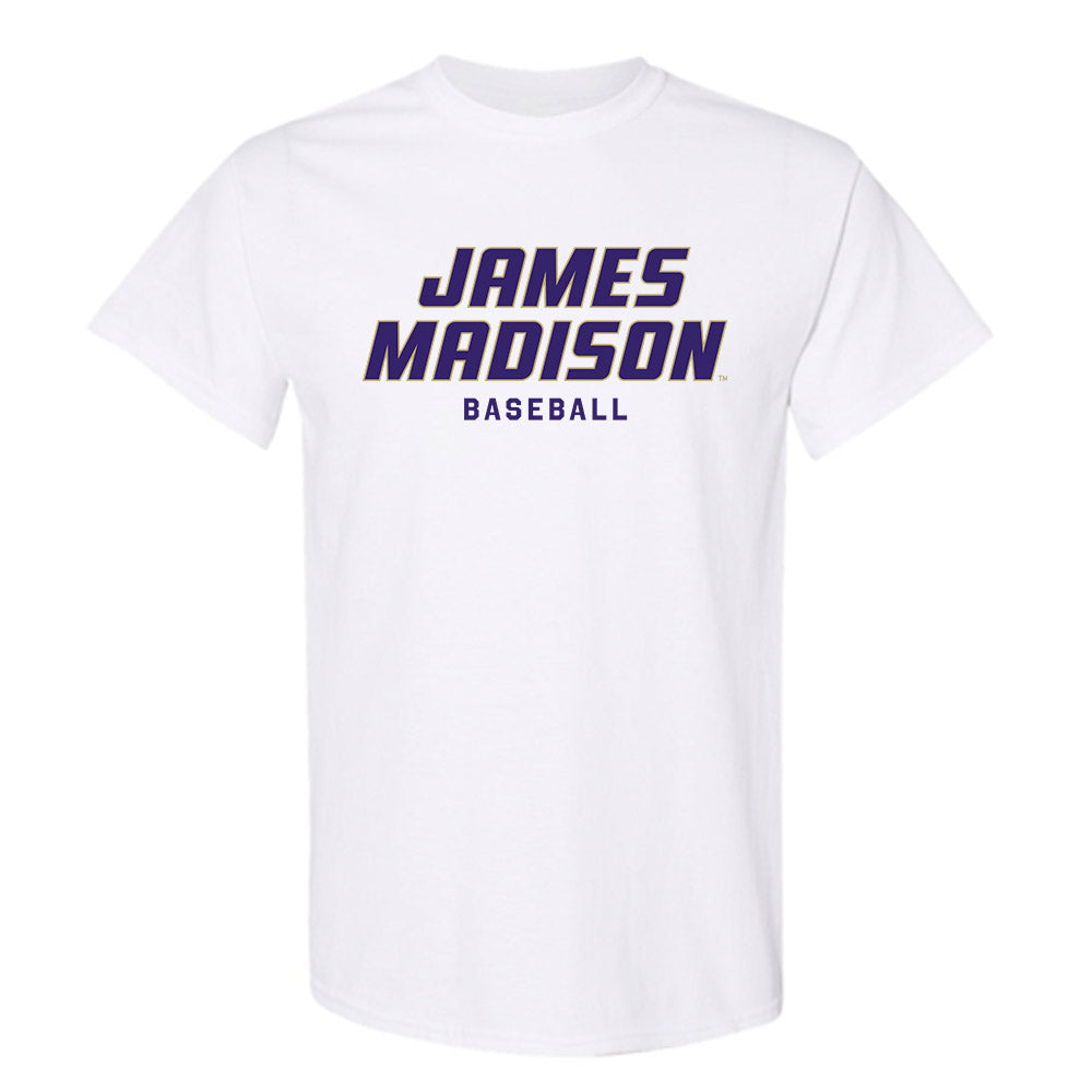 JMU - NCAA Baseball : Jonathan Strohecker - Classic Shersey T-Shirt-0
