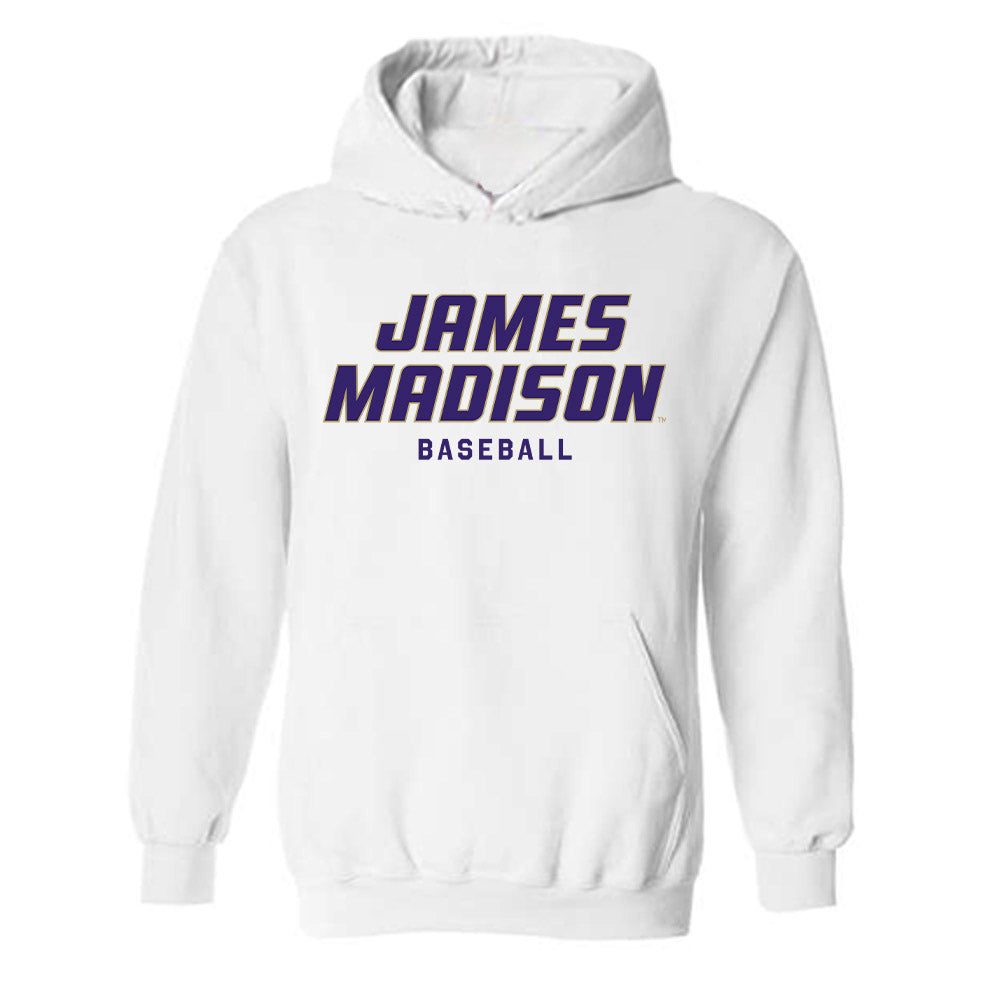 JMU - NCAA Baseball : Conner Worth - Classic Shersey Hooded Sweatshirt-0