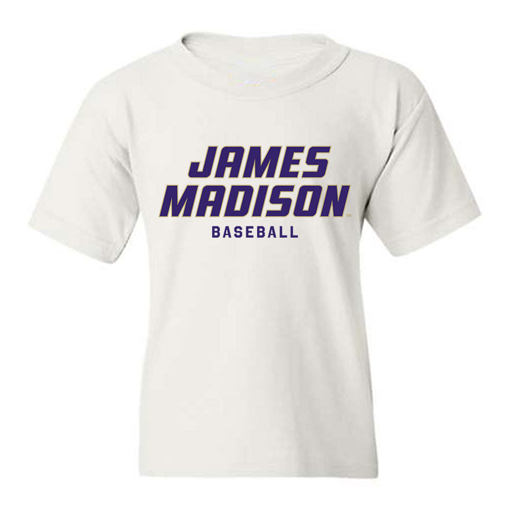 JMU - NCAA Baseball : Christian McCleary - Classic Shersey Youth T-Shirt-0