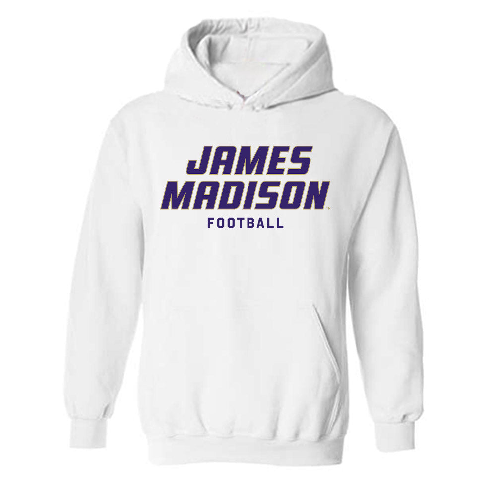 JMU - NCAA Football : Lathan Croley - Classic Shersey Hooded Sweatshirt-0