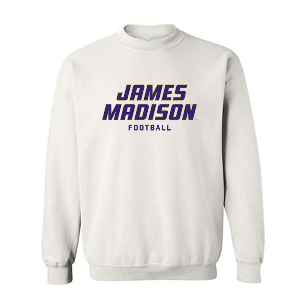 JMU - NCAA Football : Mason Purham - Classic Shersey Crewneck Sweatshirt-0