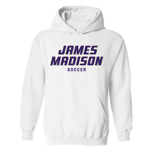 JMU - NCAA Women's Soccer : Kennedy Rist - Classic Shersey Hooded Sweatshirt-0