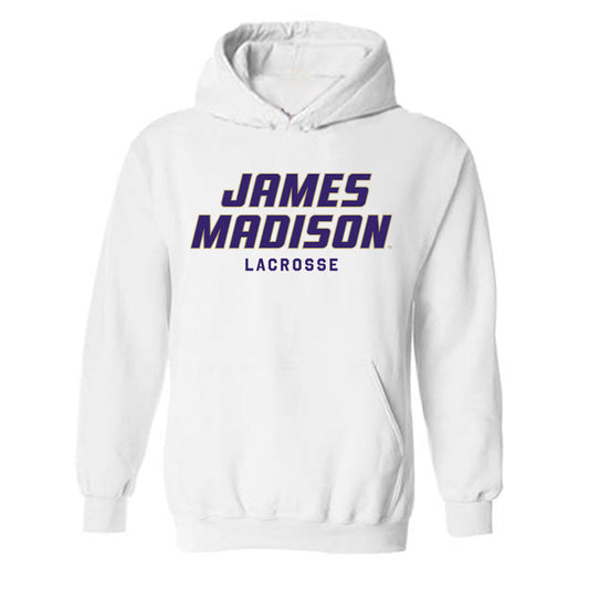 JMU - NCAA Women's Lacrosse : Avery Bickell - Classic Shersey Hooded Sweatshirt-0