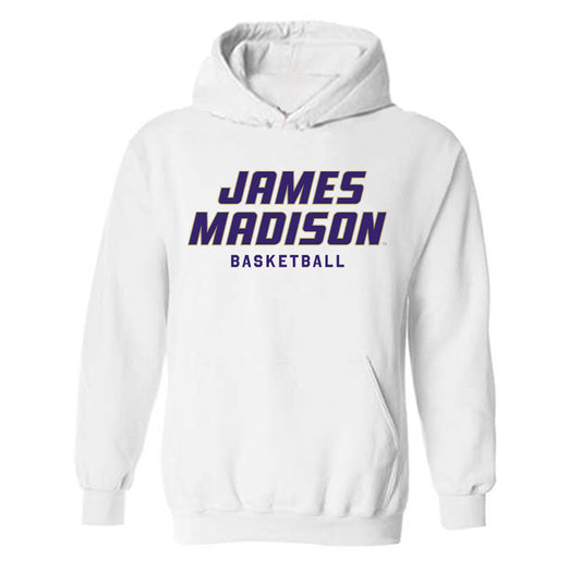 JMU - NCAA Women's Basketball : Zakiya Stephenson - Classic Shersey Hooded Sweatshirt-0