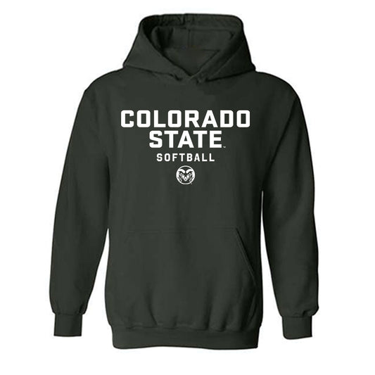 Colorado State - NCAA Softball : Reagan Wick - Classic Shersey Hooded Sweatshirt-0