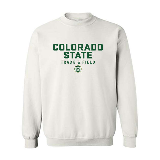 Colorado State - NCAA Men's Track & Field : Travis Turner Jr. - Classic Shersey Crewneck Sweatshirt-0