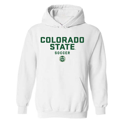 Colorado State - NCAA Women's Soccer : Poppy O'Brien - Classic Shersey Hooded Sweatshirt-0