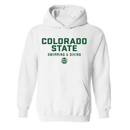 Colorado State - NCAA Women's Swimming & Diving : Margo Hauser - Classic Shersey Hooded Sweatshirt-0