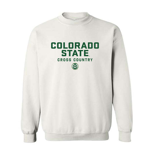 Colorado State - NCAA Men's Cross Country : Elijah Scott - Classic Shersey Crewneck Sweatshirt-0