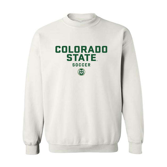 Colorado State - NCAA Women's Soccer : Poppy O'Brien - Classic Shersey Crewneck Sweatshirt-0