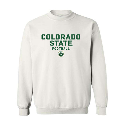 Colorado State - NCAA Football : Brandon Brown Jr. - Classic Shersey Crewneck Sweatshirt-0