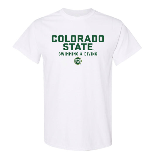 Colorado State - NCAA Women's Swimming & Diving : Hadley Dodson - Classic Shersey T-Shirt-0