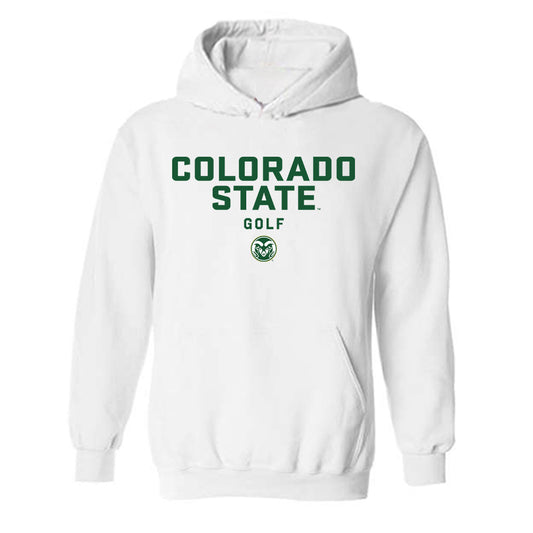 Colorado State - NCAA Men's Golf : Florentin Meller - Classic Shersey Hooded Sweatshirt-0