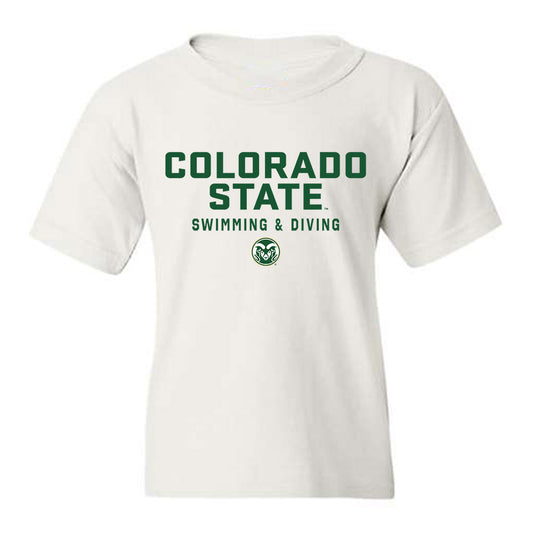 Colorado State - NCAA Women's Swimming & Diving : Margo Hauser - Classic Shersey Youth T-Shirt-0