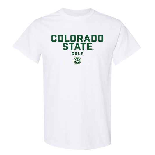 Colorado State - NCAA Men's Golf : Charlie Doyle - Classic Shersey T-Shirt-0