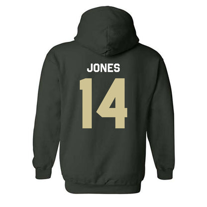 USF - NCAA Football : Eli Jones - Classic Shersey Hooded Sweatshirt-3