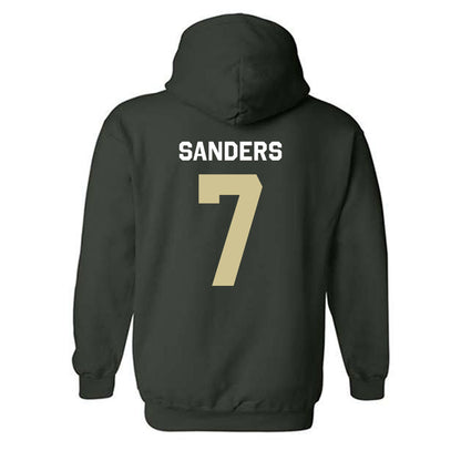 USF - NCAA Men's Basketball : Caleb Sanders - Classic Shersey Hooded Sweatshirt-1