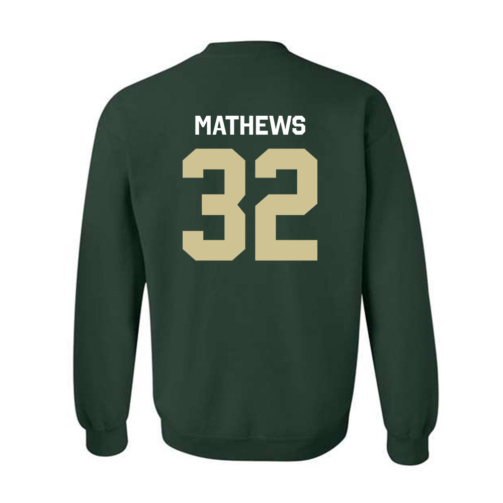 USF - NCAA Football : Connor Mathews - Classic Shersey Crewneck Sweatshirt-1