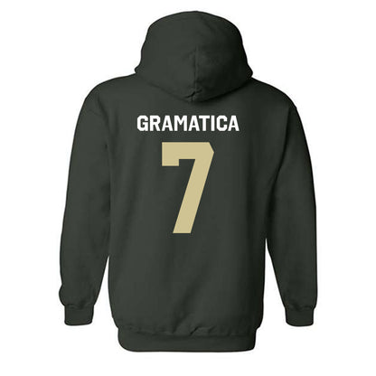 USF - NCAA Football : Nico Gramatica - Classic Shersey Hooded Sweatshirt-3
