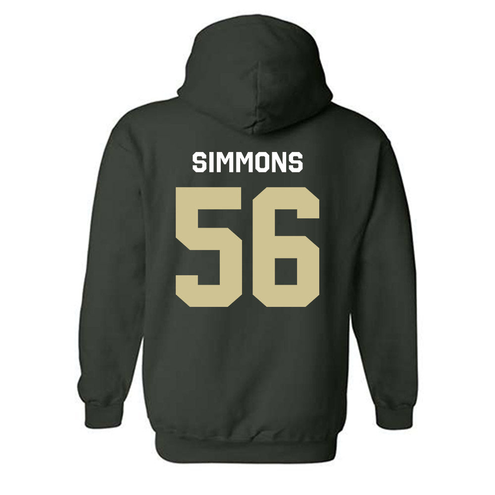 USF - NCAA Football : Terry Simmons - Classic Shersey Hooded Sweatshirt-1