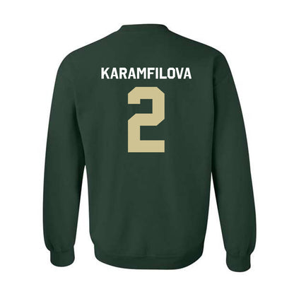 USF - NCAA Women's Basketball : Yana Karamfilova - Classic Shersey Crewneck Sweatshirt-1