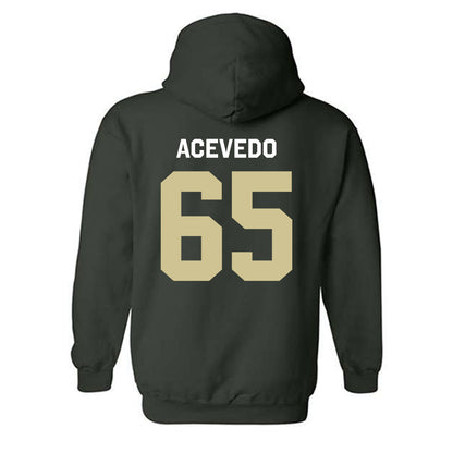 USF - NCAA Football : Jaylin Acevedo - Classic Shersey Hooded Sweatshirt-3