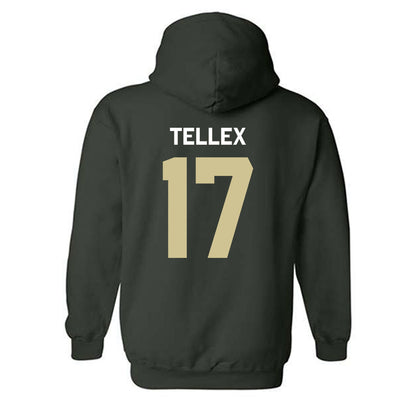 USF - NCAA Women's Soccer : Delaney Tellex - Classic Shersey Hooded Sweatshirt-1