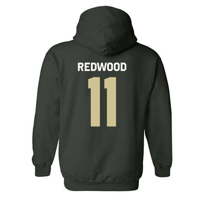 USF - NCAA Football : Asani Redwood - Classic Shersey Hooded Sweatshirt-1