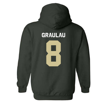 USF - NCAA Baseball : Gabe Graulau - Classic Shersey Hooded Sweatshirt-1