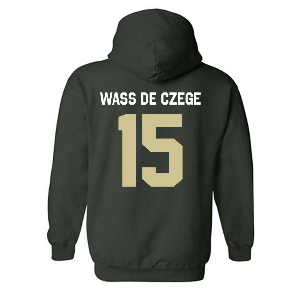 USF - NCAA Women's Volleyball : Amelia Wass de Czege - Classic Shersey Hooded Sweatshirt-1