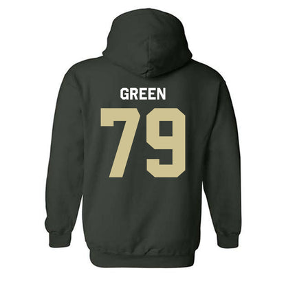 USF - NCAA Football : Ethan Green - Classic Shersey Hooded Sweatshirt-1