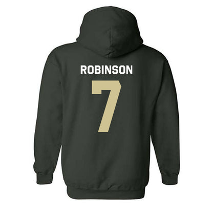 USF - NCAA Football : Sam Robinson - Classic Shersey Hooded Sweatshirt-3