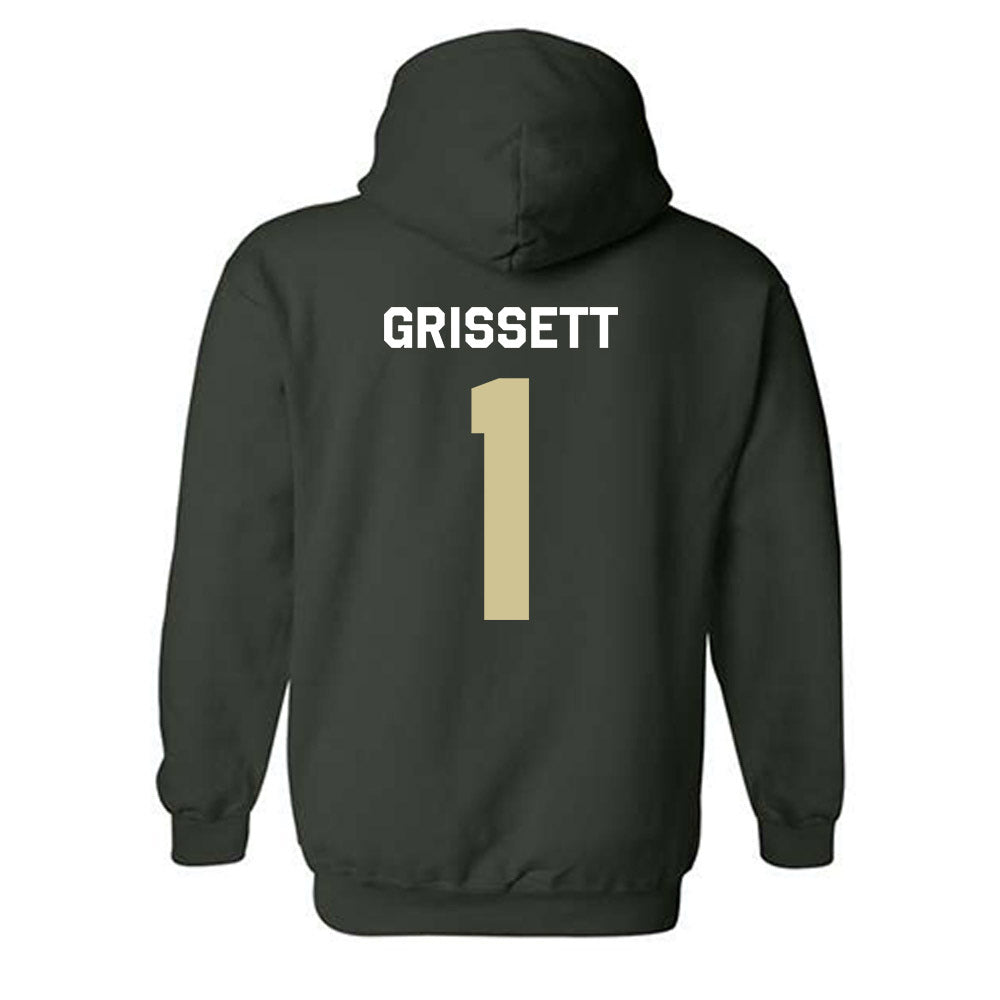 USF - NCAA Women's Lacrosse : Elise Grissett - Classic Shersey Hooded Sweatshirt-1