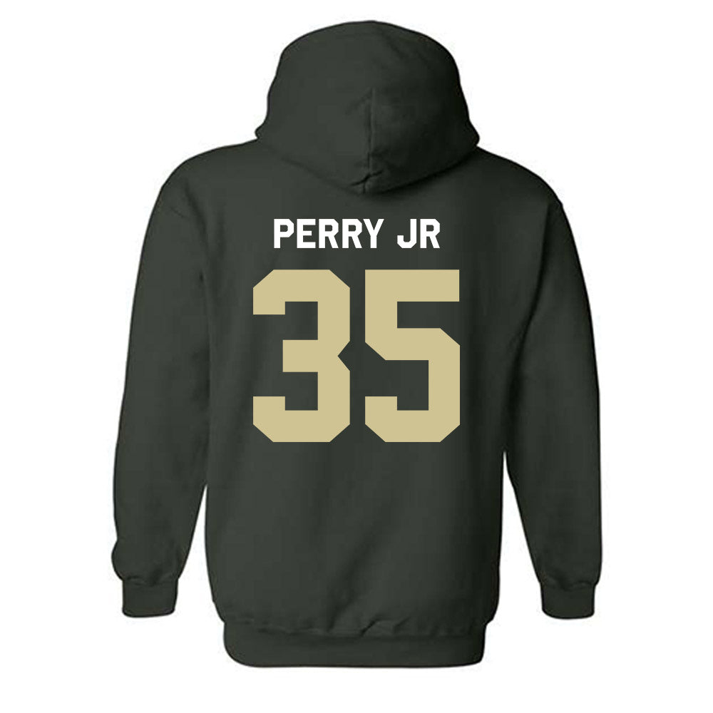 USF - NCAA Football : Herlin Perry Jr - Classic Shersey Hooded Sweatshirt-3
