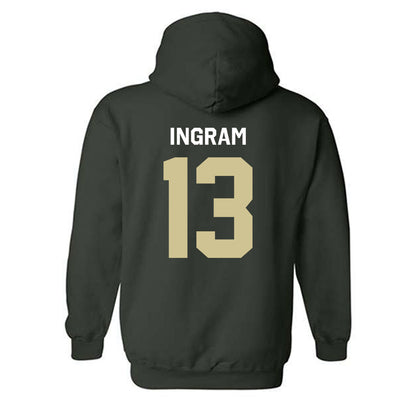 USF - NCAA Women's Basketball : Stefanie Ingram - Classic Shersey Hooded Sweatshirt-1