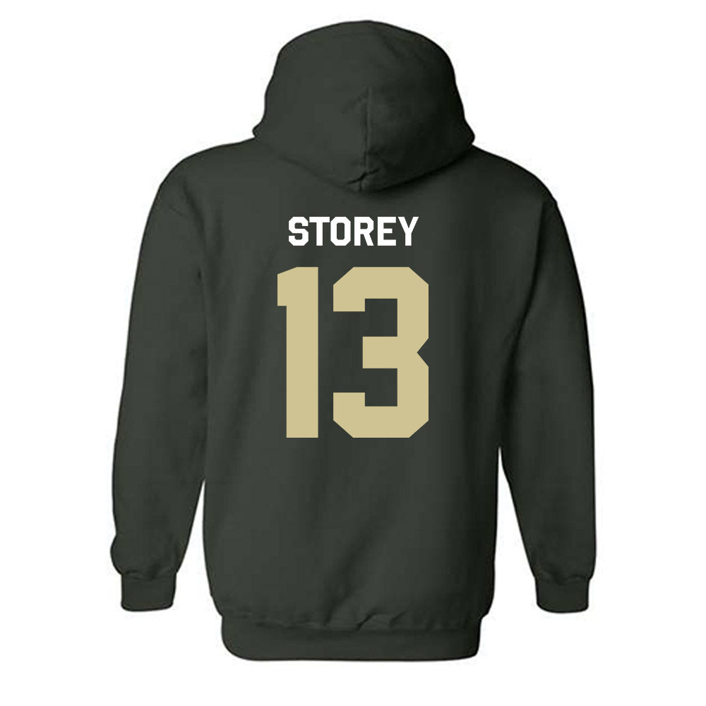 USF - NCAA Baseball : Easton Storey - Classic Shersey Hooded Sweatshirt-1
