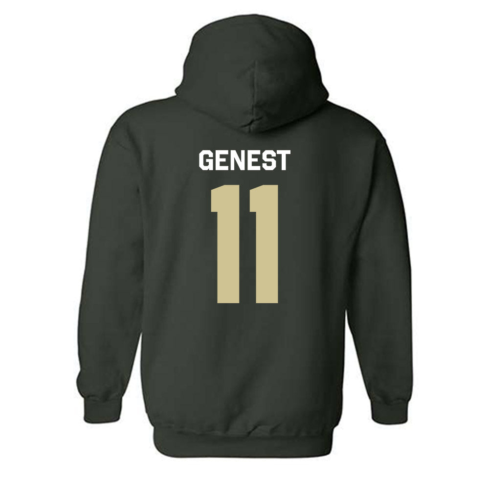 USF - NCAA Beach Volleyball : Ryann Genest - Classic Shersey Hooded Sweatshirt-1