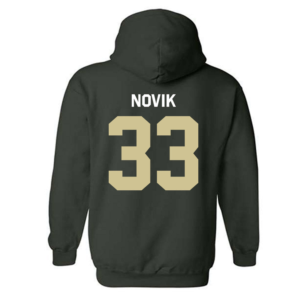 USF - NCAA Women's Basketball : Katsiaryna Novik - Classic Shersey Hooded Sweatshirt-3