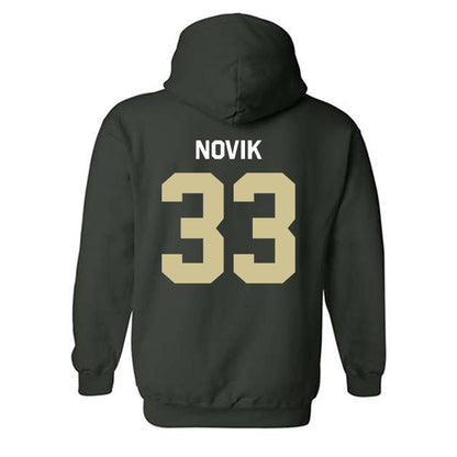 USF - NCAA Women's Basketball : Katsiaryna Novik - Classic Shersey Hooded Sweatshirt-3