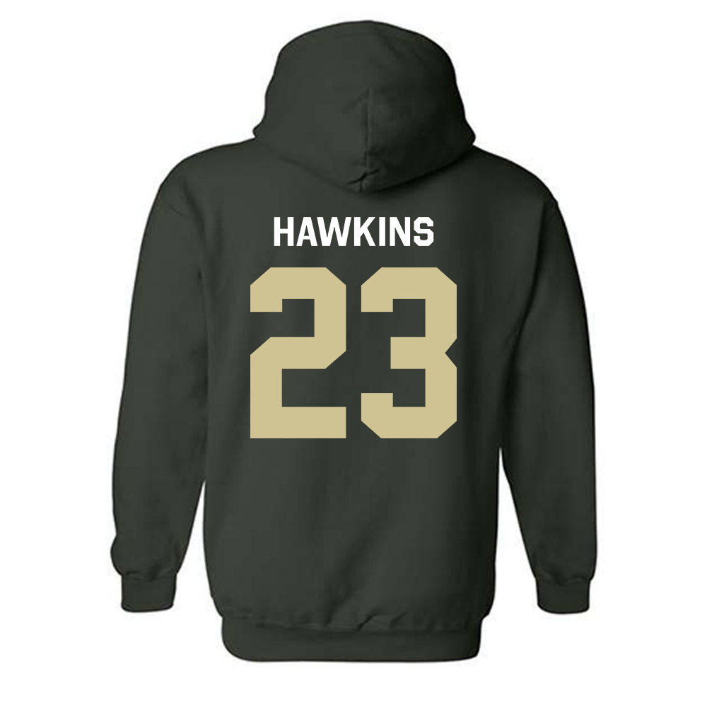 USF - NCAA Football : Cedrick Hawkins - Classic Shersey Hooded Sweatshirt-3