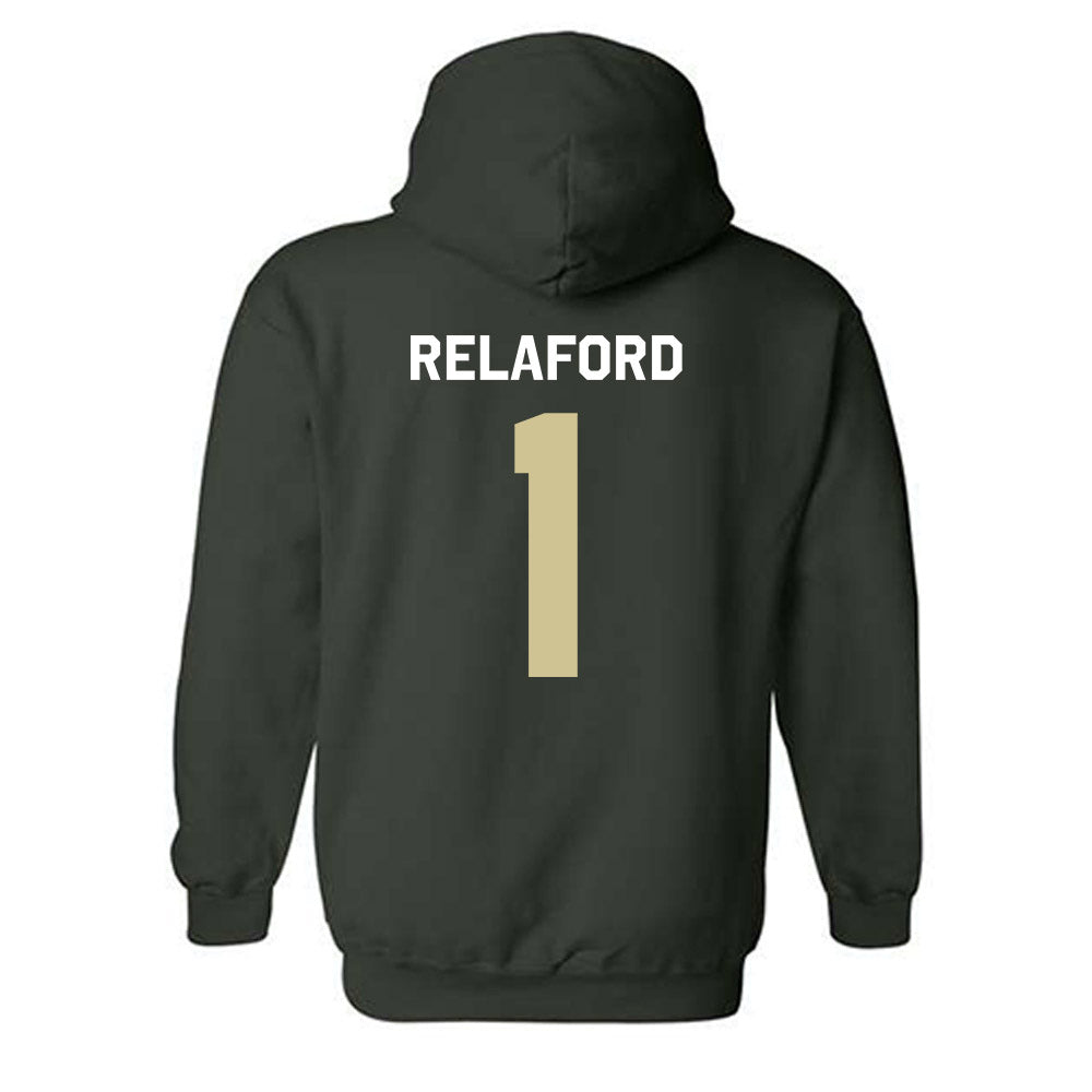 USF - NCAA Baseball : Jevin Relaford - Classic Shersey Hooded Sweatshirt-1
