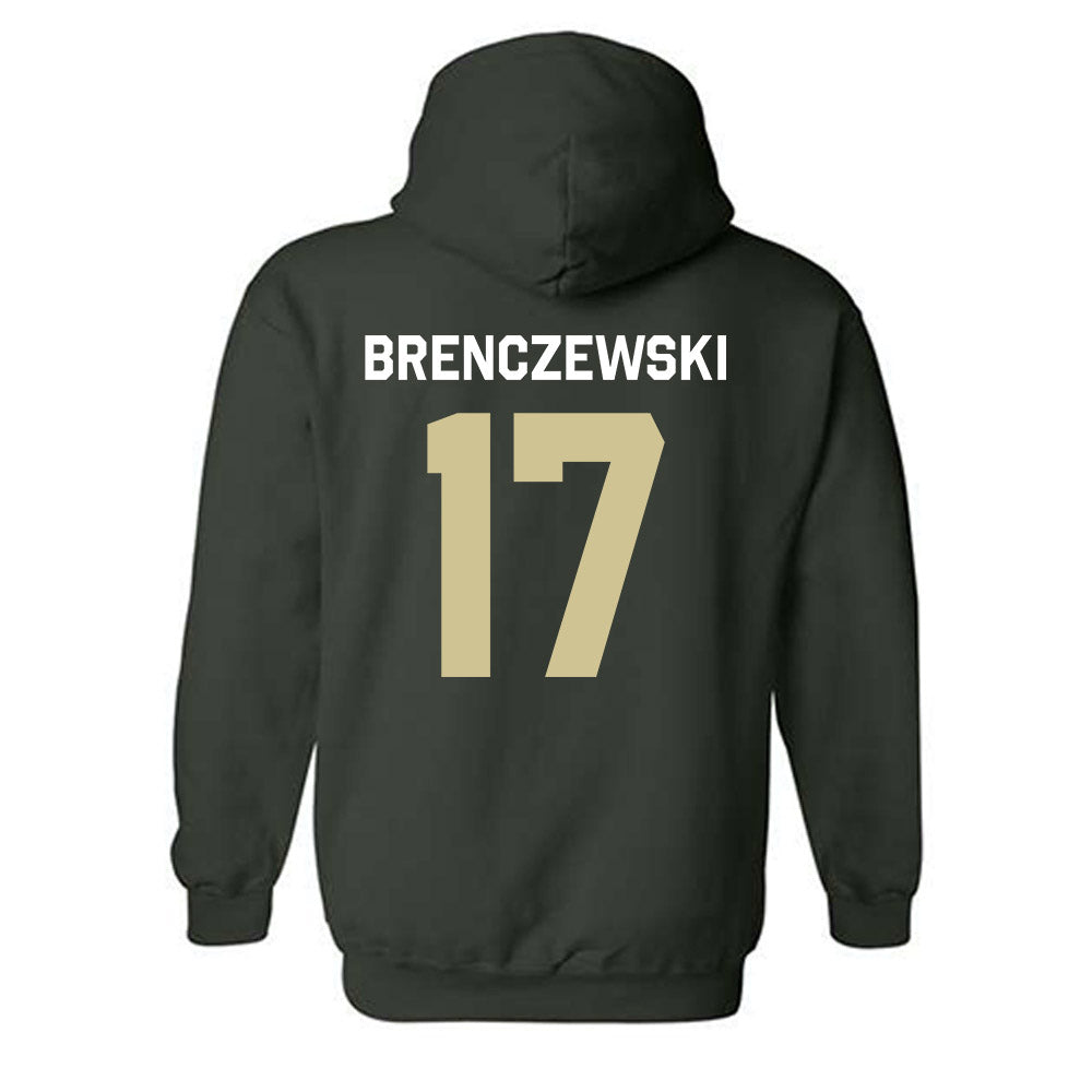 USF - NCAA Baseball : Joey Brenczewski - Classic Shersey Hooded Sweatshirt-1
