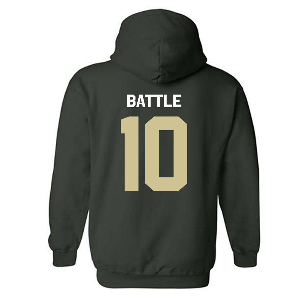 USF - NCAA Women's Basketball : Edyn Battle - Classic Shersey Hooded Sweatshirt-1