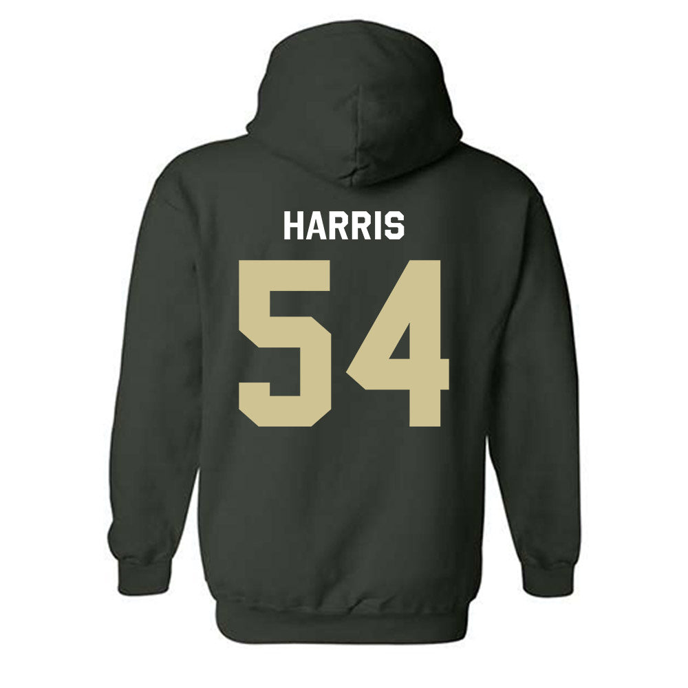 USF - NCAA Football : Caleb Harris - Classic Shersey Hooded Sweatshirt-3