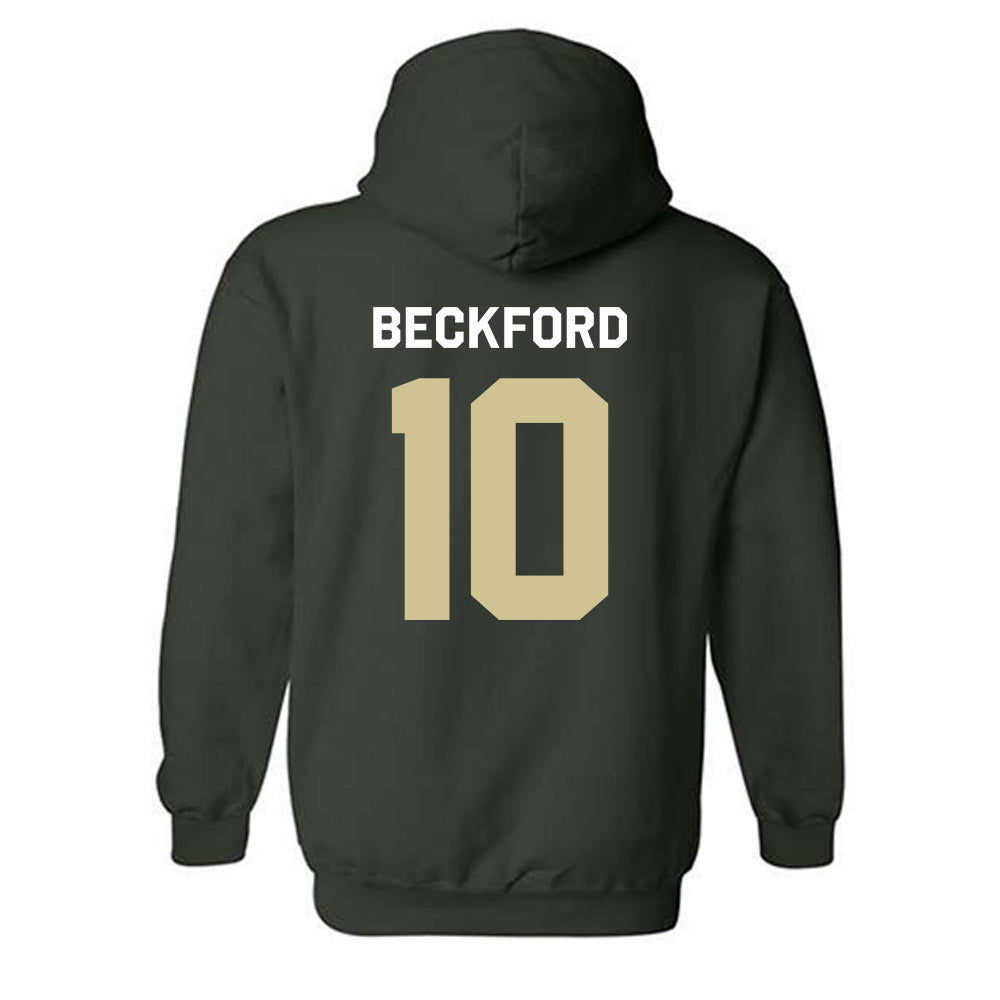 USF - NCAA Men's Basketball : Tristan Beckford - Classic Shersey Hooded Sweatshirt-1
