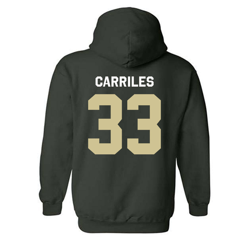 USF - NCAA Baseball : Santiago Carriles - Classic Shersey Hooded Sweatshirt-1
