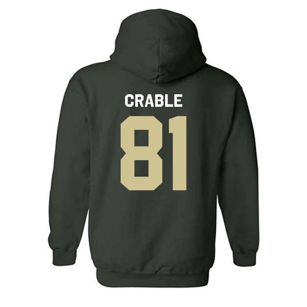 USF - NCAA Football : Tayte Crable - Classic Shersey Hooded Sweatshirt-3