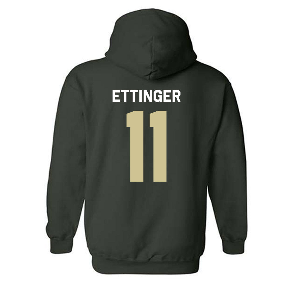 USF - NCAA Women's Lacrosse : Amanda Ettinger - Classic Shersey Hooded Sweatshirt-1