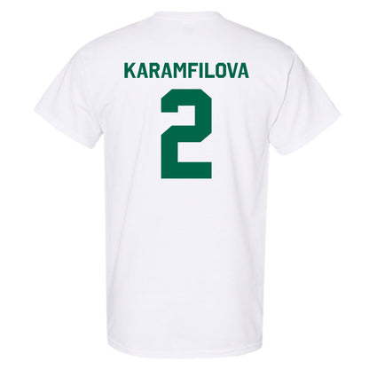 USF - NCAA Women's Basketball : Yana Karamfilova - Classic Shersey T-Shirt-1